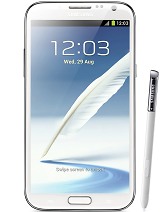 Best available price of Samsung Galaxy Note II N7100 in 